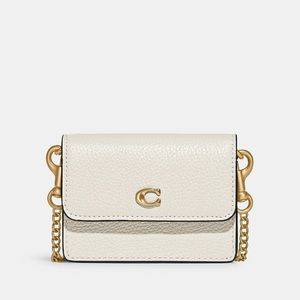 Coach Half Flap Card Case
